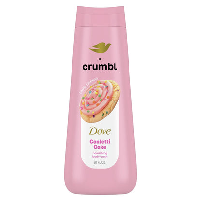 Crumbl Moisturizing Liquid Body Wash Confetti Cake, 20 Oz