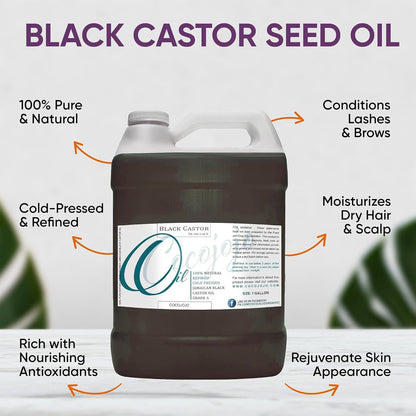 Egyptian Black Seed Oil - Pure Natural Black Cumin Seed Oil Unrefined Cold Pressed Extra Virgin - for Hair Skin Body Nails Face - Moisturizing & Nourishing - 128 Oz (1 Gallon)