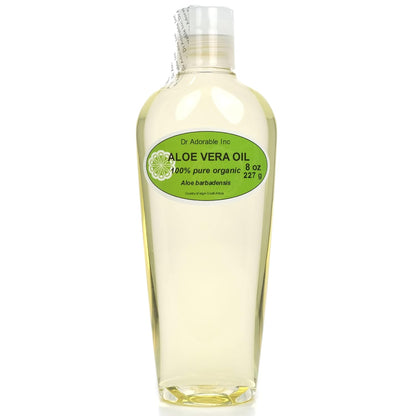 - 8 Oz - Aloe Vera Oil - 100% Pure Natural Organic